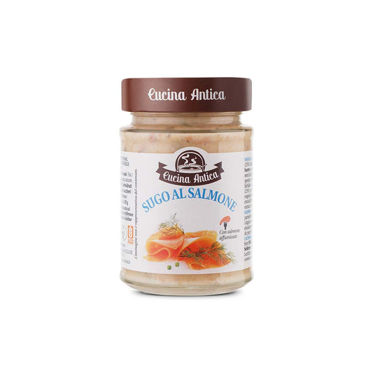 CUCINA ANTICA Sugo al salmone (Salsa con salmón) - 190gr