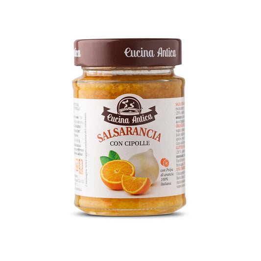 CUCINA ANTICA Salsarancia con cipolle (Salsa de naranja y cebollas) - 210gr