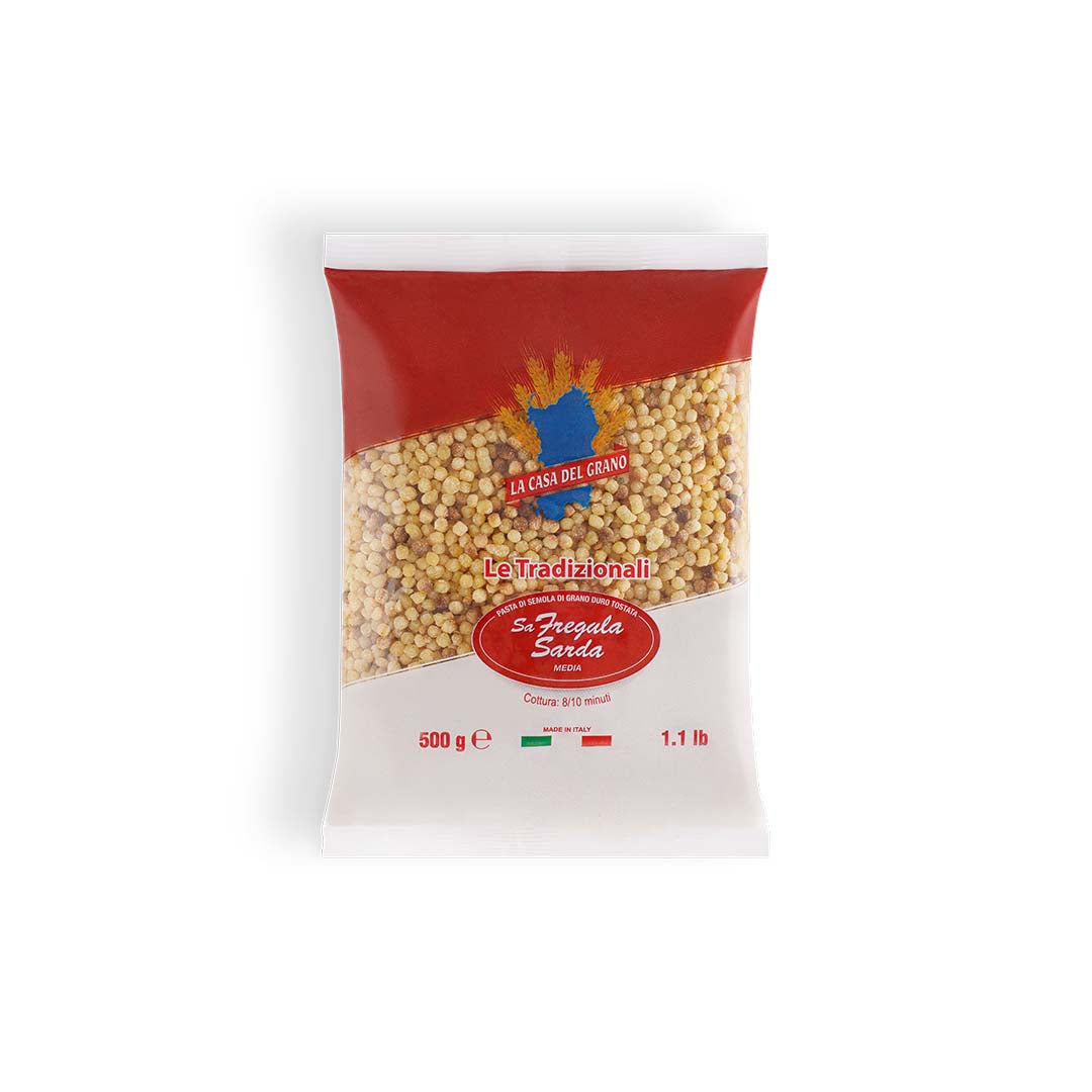 Pasta LA CASA DEL GRANO Fregula - 500 gramos